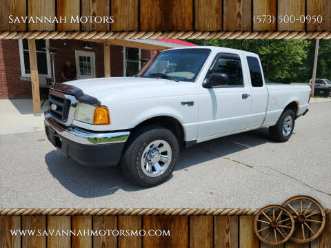 2004 Ford Ranger for sale at Savannah Motors in Whiteside MO