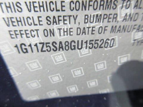 2016 Chevrolet Impala LS