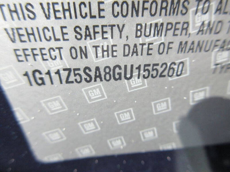 2016 Chevrolet Impala LS