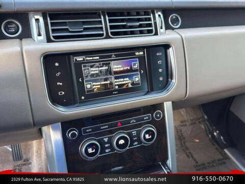 2016 Land Rover Range Rover HSE