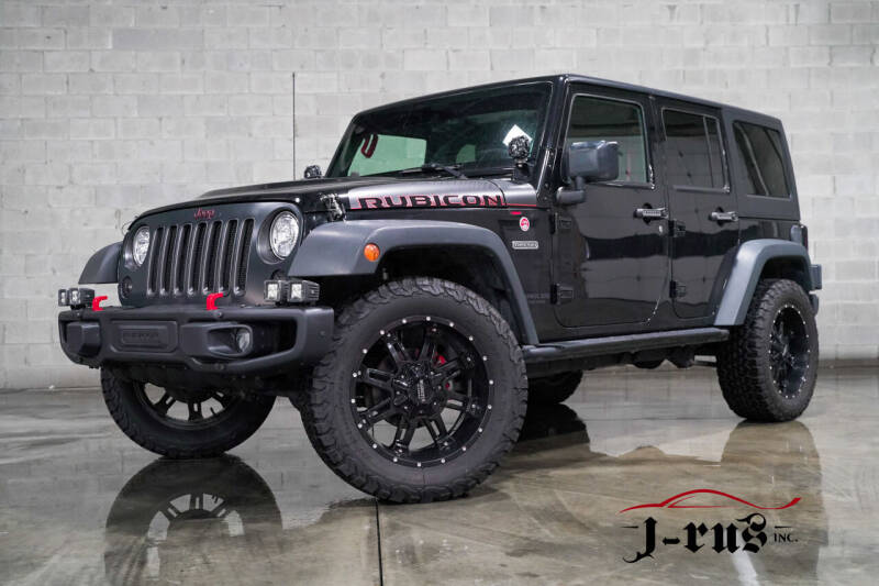 2017 Jeep Wrangler Unlimited for sale at J-Rus Inc. in Macomb MI