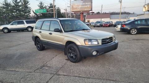 2003 Subaru Forester for sale at Wolfe Brothers Auto in Marietta OH