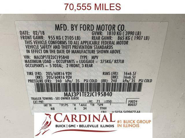 2018 Ford EcoSport SE