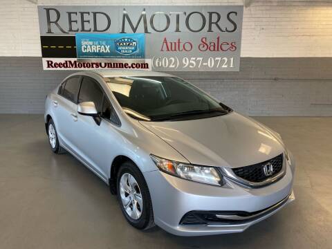 2013 Honda Civic for sale at REED MOTORS LLC in Phoenix AZ