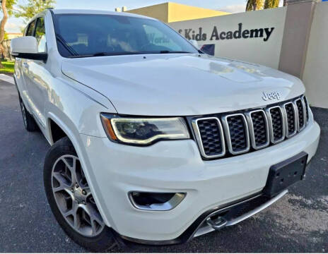 2018 Jeep Grand Cherokee for sale at Vice City Deals in North Miami Beach FL