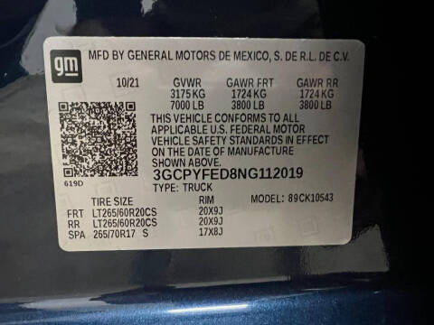 2022 Chevrolet Silverado 1500 Limited