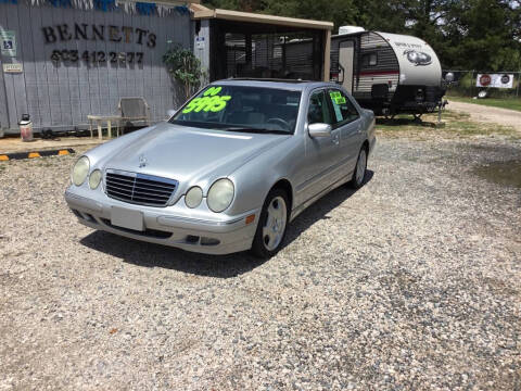 2000 Mercedes-Benz E-Class for sale at Bennett Etc. in Richburg SC