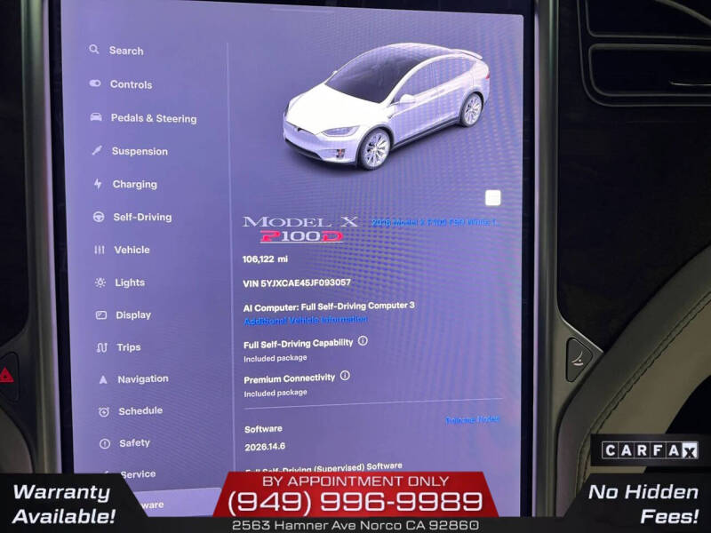 2018 Tesla Model X P100D