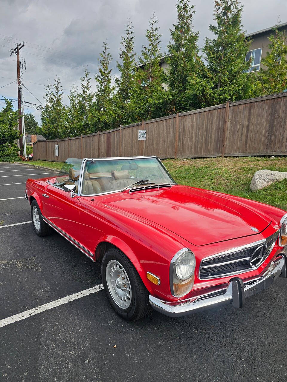 1971 Mercedes-Benz 280SL for sale at Continental Motors Inc in Lake Forest Park, WA