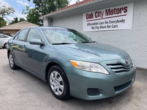 2010 Toyota Camry for sale at Oak City Motors in Garner NC