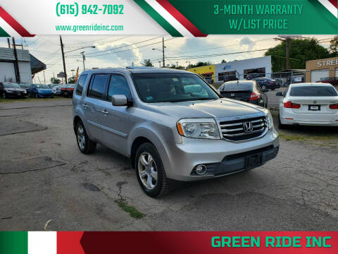 2012 Honda Pilot for sale at Green Ride Inc in Nashville TN