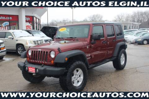 2008 Jeep Wrangler Unlimited for sale at Your Choice Autos - Elgin in Elgin IL