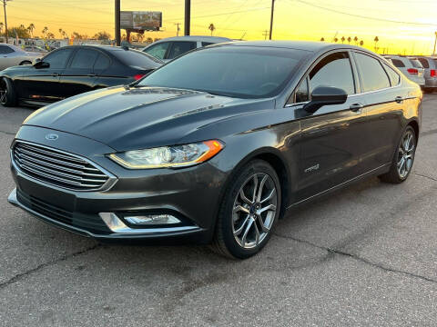 2017 Ford Fusion Hybrid for sale at Carz R Us LLC in Mesa AZ
