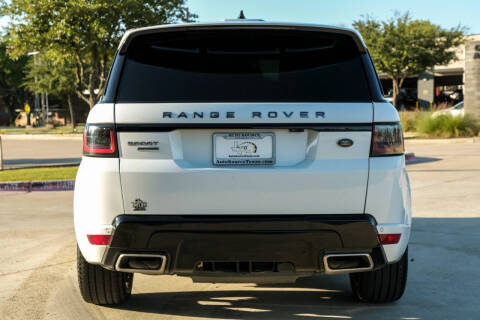 2018 Land Rover Range Rover Sport Supercharged