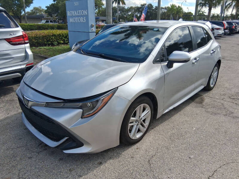 2019 Toyota Corolla Hatchback SE