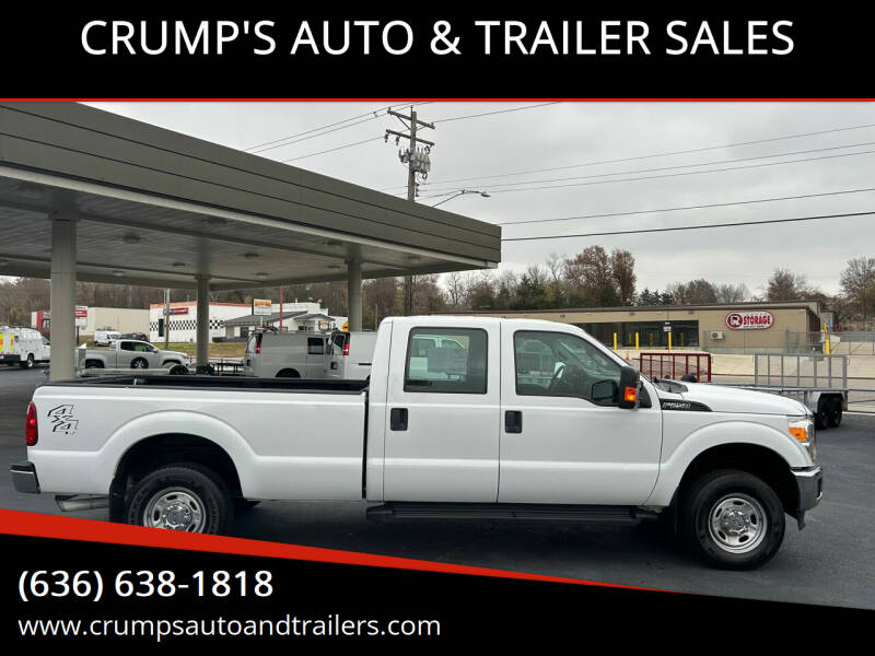 2015 Ford F-250 Super Duty for sale at CRUMP'S AUTO & TRAILER SALES in Crystal City MO