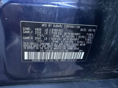 2018 Subaru Outback 2.5i Premium