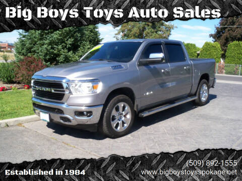 2019 RAM 1500 for sale at Big Boys Toys Auto Sales in Spokane Valley WA