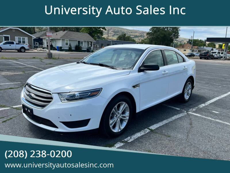 2017 Ford Taurus for sale at University Auto Sales Inc in Pocatello ID