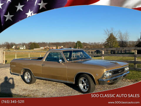 1966 Chevrolet El Camino for sale at 500 CLASSIC AUTO SALES in Knightstown IN