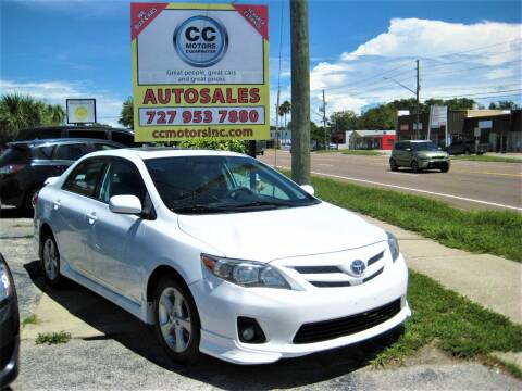 2012 Toyota Corolla for sale at CC Motors in Clearwater FL