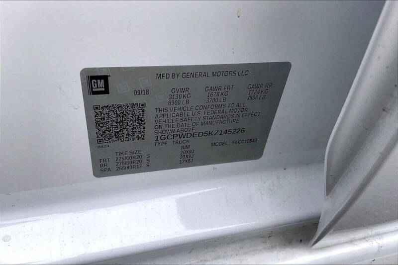 2019 Chevrolet Silverado 1500