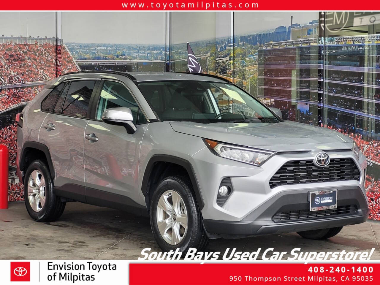 2021 Toyota RAV4 for sale at Envision Toyota of Milpitas in Milpitas, CA