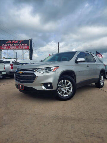 2021 Chevrolet Traverse for sale at AMT AUTO SALES LLC in Houston TX