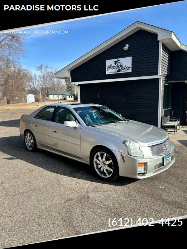 2004 Cadillac CTS-V for sale at PARADISE MOTORS LLC in Cambridge MN