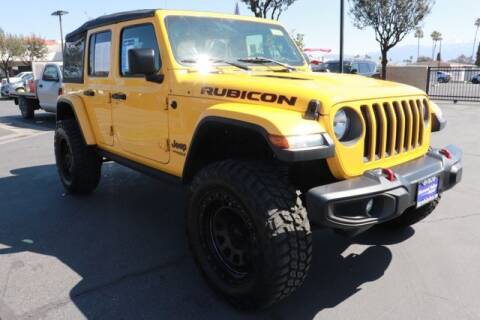 2020 Jeep Wrangler Unlimited for sale at DIAMOND VALLEY HONDA in Hemet CA