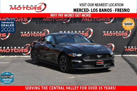 2022 Ford Mustang for sale at Western Motors Los Banos in Los Banos CA