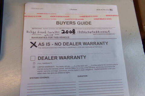 2008 Dodge Grand Caravan SXT