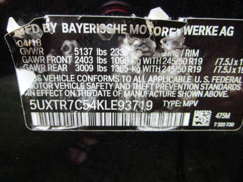 2019 BMW X3 sDrive30i