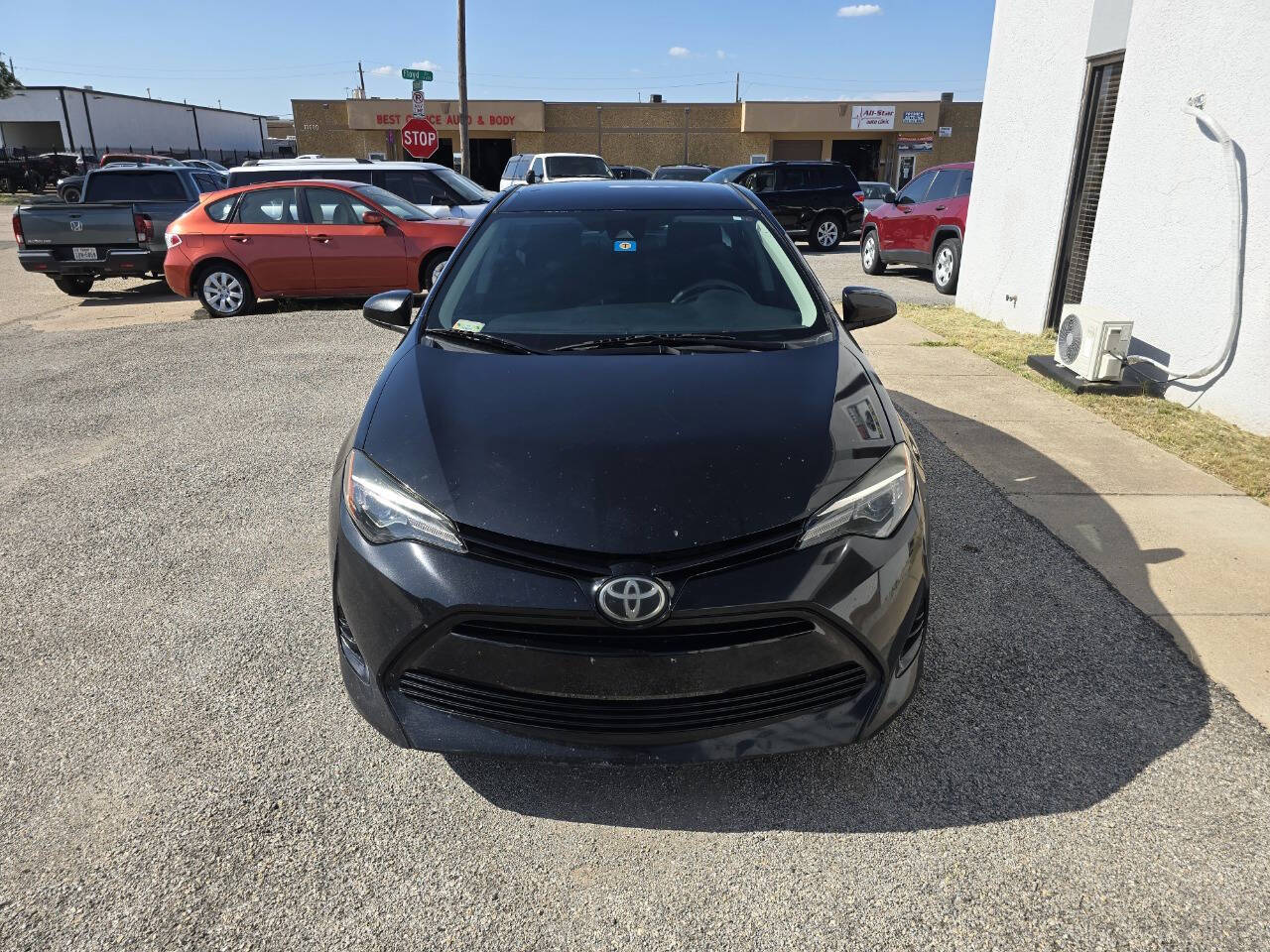 Black 2018 Toyota Corolla LE LE 4dr Sedan 2