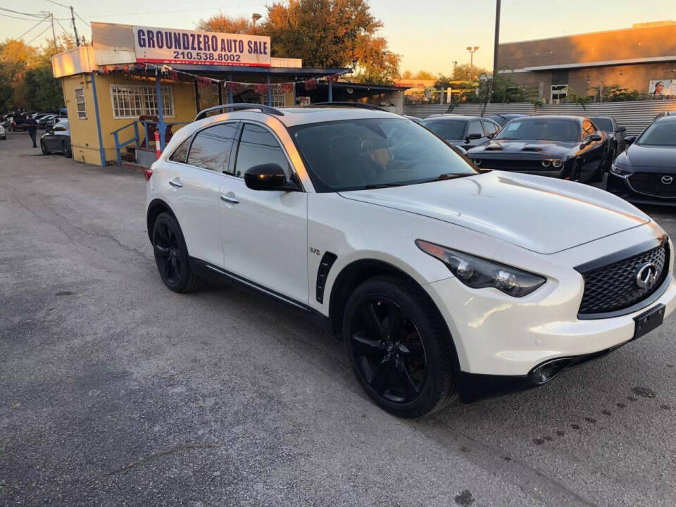 2017 INFINITI QX70 for sale at Groundzero Auto Inc in San Antonio, TX