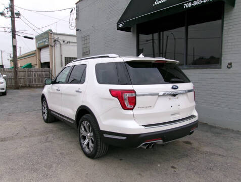 2018 Ford Explorer Platinum