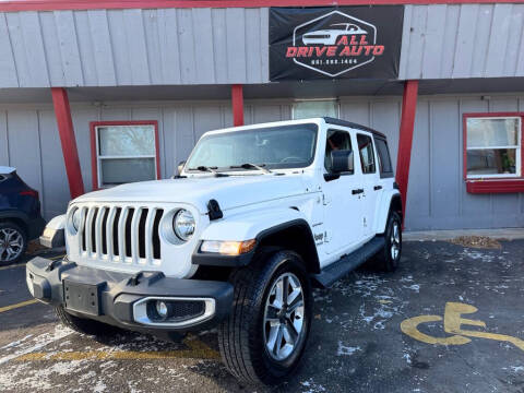 2019 Jeep Wrangler Unlimited for sale at ALLDRIVE AUTO SALES LLC in Saint Paul MN