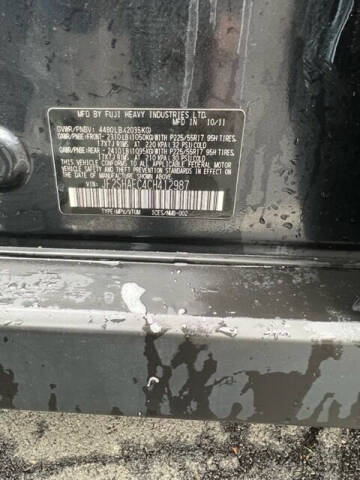 2012 Subaru Forester 2.5X Limited