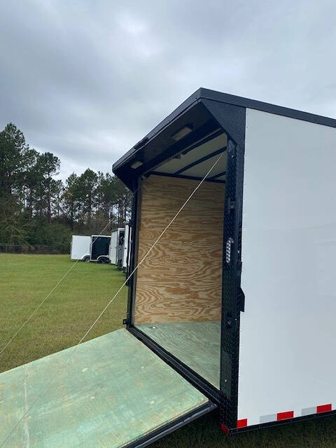 2025 Arising 8.5x24 Enclosed Racing Cargo Trailer for sale at Cross Resurrection Golf Carts and Trailers in Rincon, GA