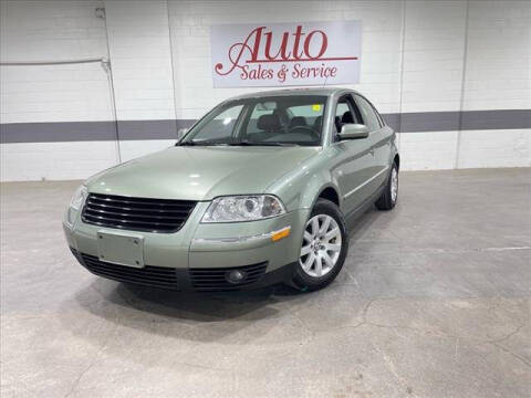 2003 Volkswagen Passat for sale at Auto Sales & Service Wholesale in Indianapolis IN