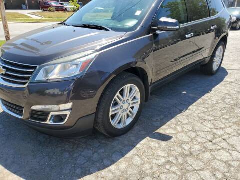 2014 Chevrolet Traverse for sale at D -N- J Auto Sales Inc. in Fort Wayne IN