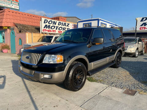 2003 Ford Expedition for sale at DON DIAZ MOTORS in San Diego CA