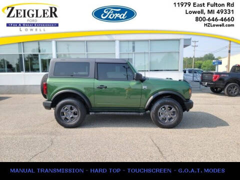 2022 Ford Bronco for sale at Zeigler Ford of Plainwell - Jeff Bishop in Plainwell MI