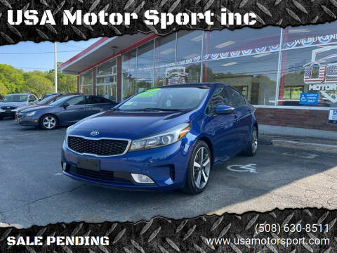 2017 Kia Forte for sale at USA Motor Sport inc in Marlborough MA