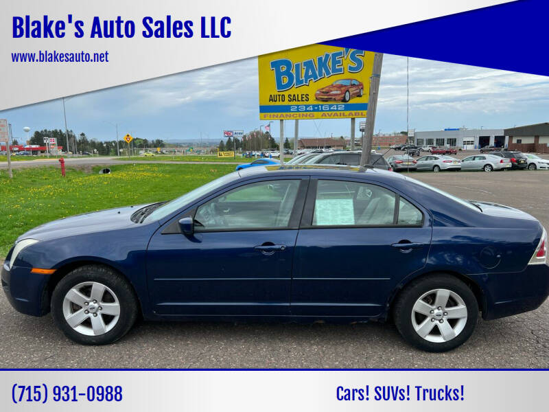 2007 Ford Fusion for sale at Blake's Auto Sales LLC in Rice Lake WI