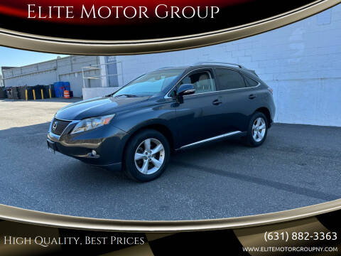 2010 Lexus RX 350 for sale at Elite Motor Group in Lindenhurst NY