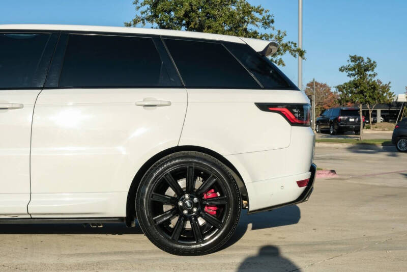2018 Land Rover Range Rover Sport Supercharged