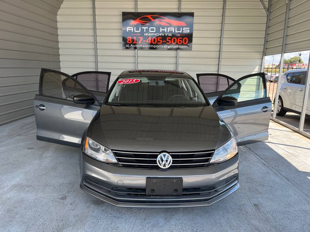 2015 Volkswagen Jetta for sale at Auto Haus Imports in Grand Prairie, TX