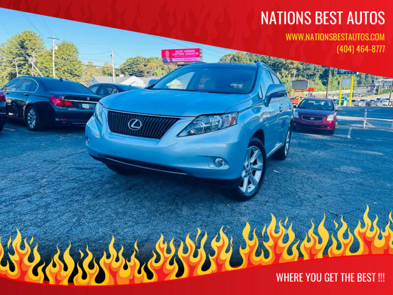 2010 Lexus RX 350 for sale at Nations Best Autos in Decatur GA