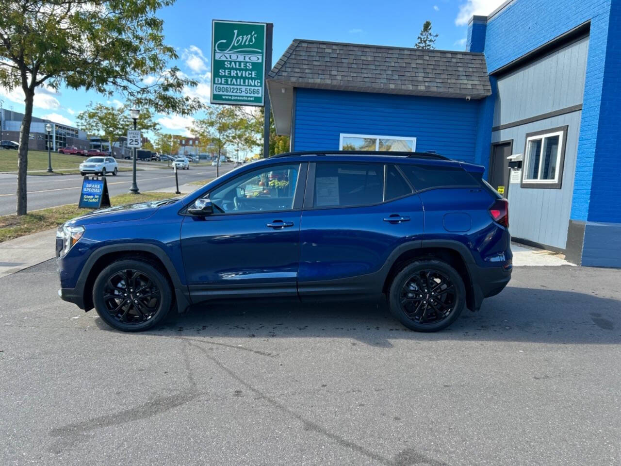 2022 GMC Terrain for sale at Jon's Auto in Marquette, MI